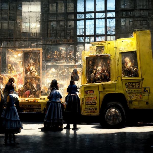 Ilustración mediante Inteligencia Artificial del artista Juan Antonio Álvarez