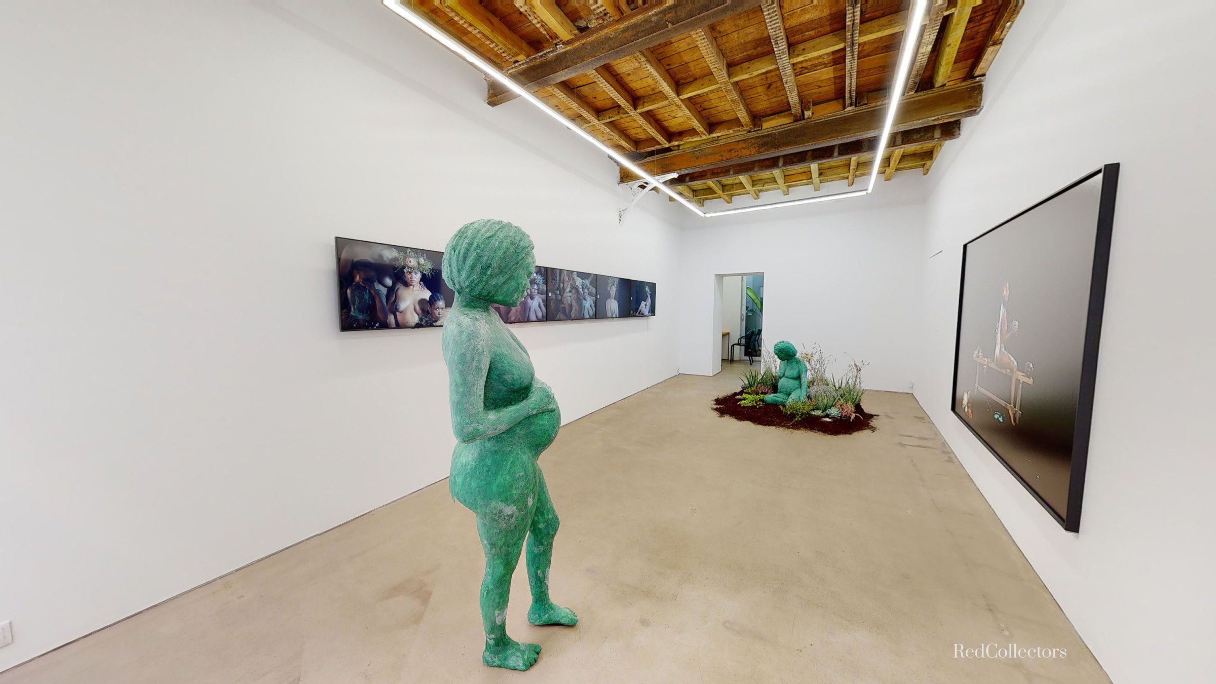 Obras arte en galería de arte
